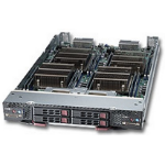 Supermicro SBI-7227R-T2 server barebone Intel® C602 LGA 2011 (Socket R) Black