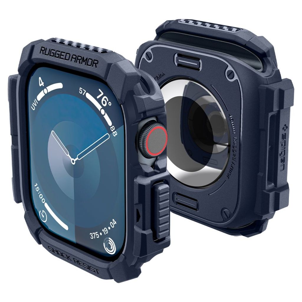 EU Product - Rugged Armor Case for Apple Watch 10 46mm - Navy Blue thumbnail
