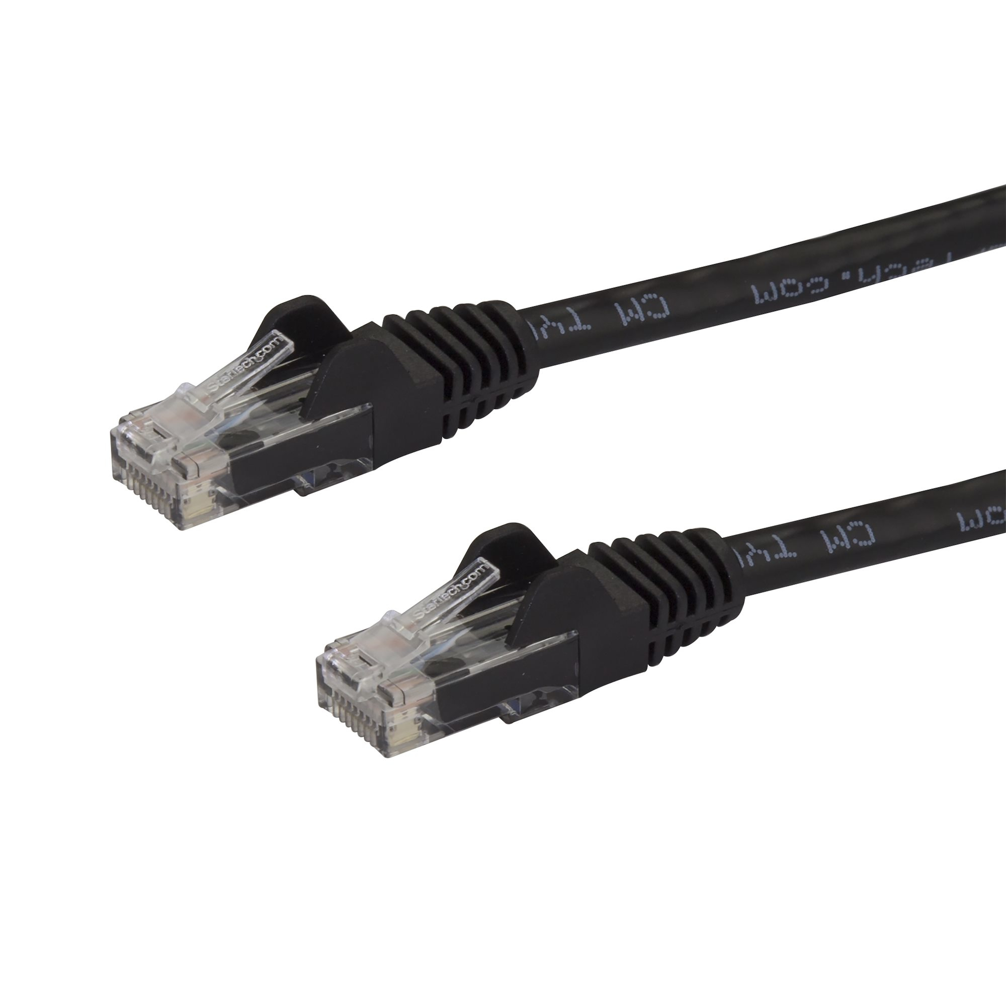 Image of StarTech.com 75ft CAT6 Ethernet Cable - Black CAT 6 Gigabit...