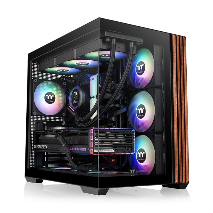 Thermaltake View 380 WS ARGB Midi Tower Black