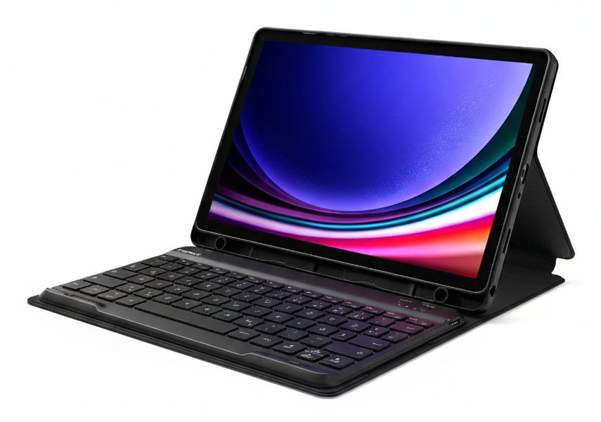 EU Product - N0028 black Galaxy Tab A9 plus Tastatur Bluetooth thumbnail