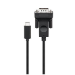 Microconnect USB3.1CVGA1.8 USB graphics adapter 1920 x 1080 pixels Black