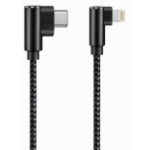 4XEM 4XUSBC8PINR1B lightning cable 11.8" (0.3 m) Black