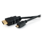 C2G Value High-Speed 1m HDMI cable HDMI Type A (Standard) HDMI Type D (Micro) Black