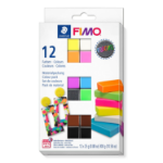 Staedtler FIMO Color Pack Neon Colours Modeling clay 300 g Multicolour 12 pc(s)