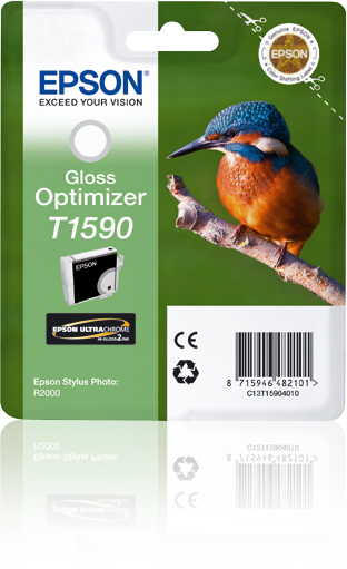Epson T1590 Kingfisher Gloss Optimizer Ink Cartridge