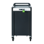 LocknCharge Set of 2 metal racks for Carrier 20 cart for 20x Laptops <17''