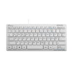 MediaRange MROS113 keyboard Office USB QWERTZ German White