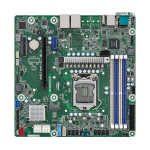 Asrock E3C252D4U motherboard Intel C252 LGA 1200 (Socket H5) micro ATX