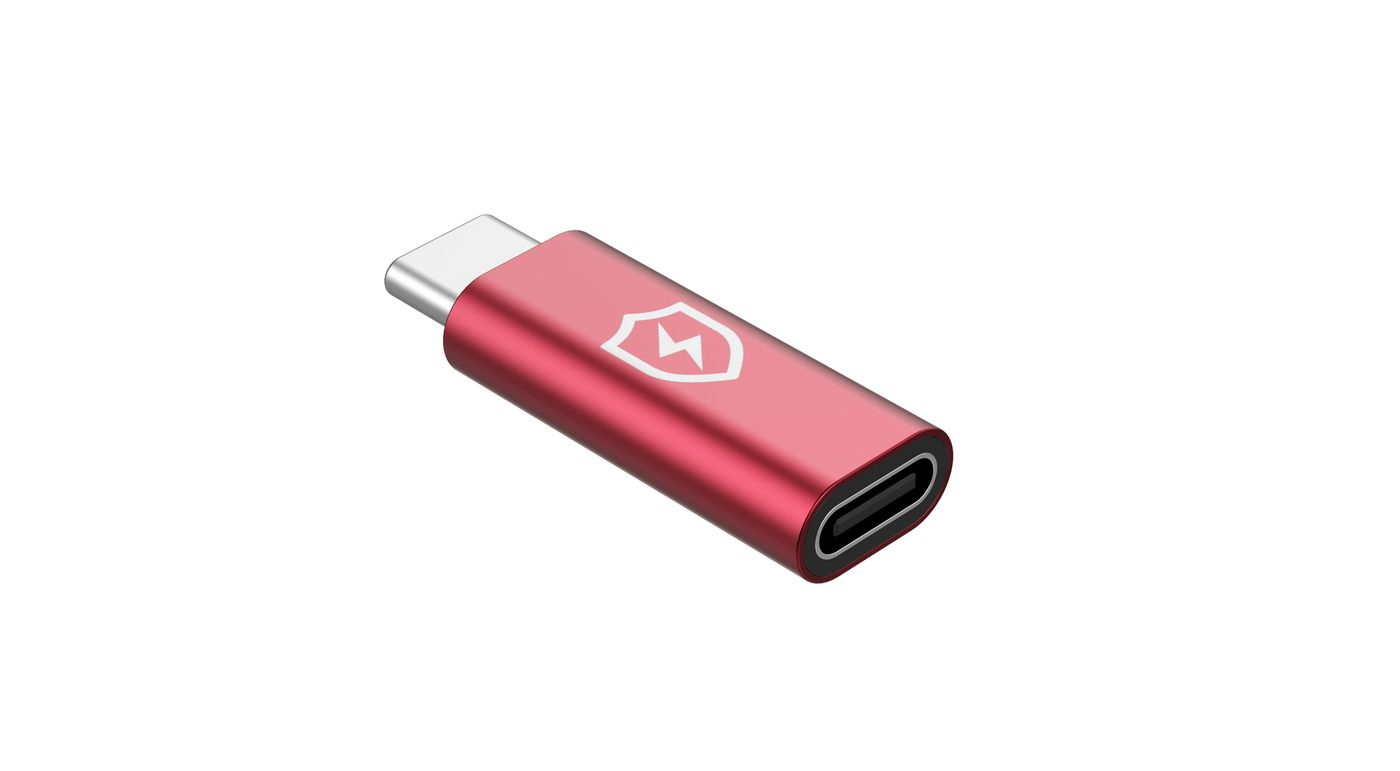 Image of Microconnect MC-CCADAP-SC cable gender changer USB C Red