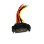 StarTech.com 30 cm 15 pin SATA power extension cable
