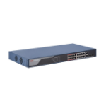 Hikvision DS-3E1318P-EI netwerk-switch Fast Ethernet (10/100) Power over Ethernet (PoE) Blauw