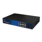 ALLNET 209904 Managed Gigabit Ethernet (10/100/1000) Power over Ethernet (PoE) Black