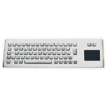 ShortBoard Stainless Steel IP65 Panel Mount Industrial Touchpad Keyboard - Over Panel