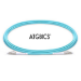 ATGBICS LC-LC OM3 Fibre Patch Cable Multimode Simplex Aqua 1m