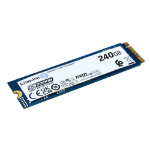 Kingston Technology Data Center DC2000B - SSD - Enterprise - 240 GB - internal - M.2 2280 - PCIe 4.0 x4 (NVMe)