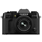 Fujifilm X-T50 Mirrorless Digital Camera - Black - Camera + 15-45mm Lens