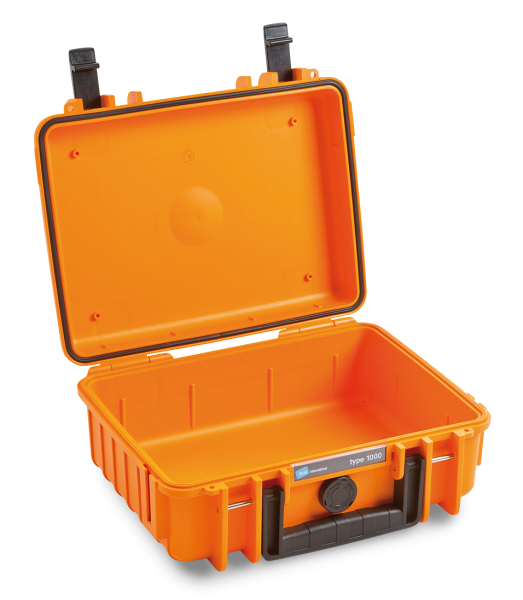 B&W Cases Type 1000 equipment case Briefcase/classic case Orange