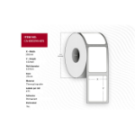 Capture CA-800294-605 printer label
