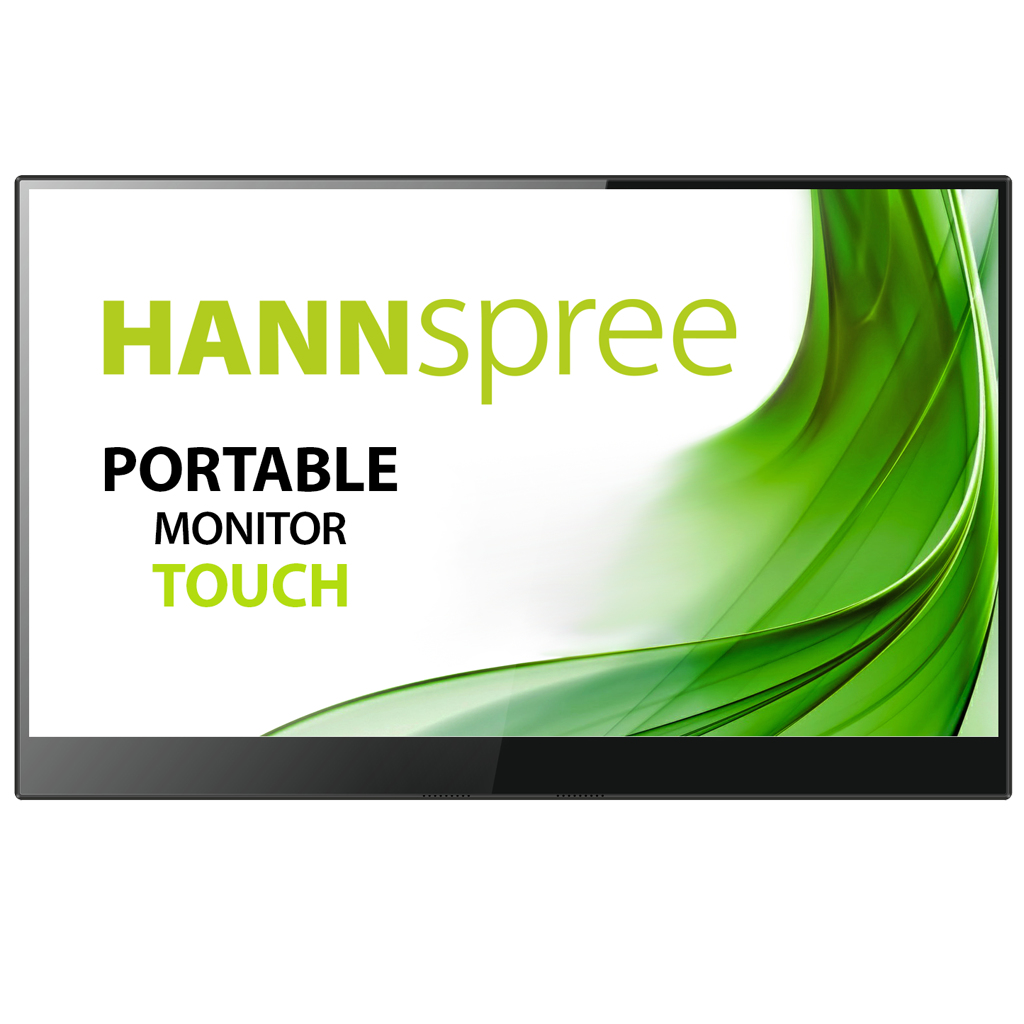 Hannspree HT161CGB touch screen monitor 39.6 cm (15.6") 1920 x 1080 pixels Multi-touch Black, Silver