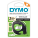 DYMO ® LT Paper Labels for LetraTag label makers, Black Print on White Labels, 1/2-Inch x 13-Feet, 2 Rolls