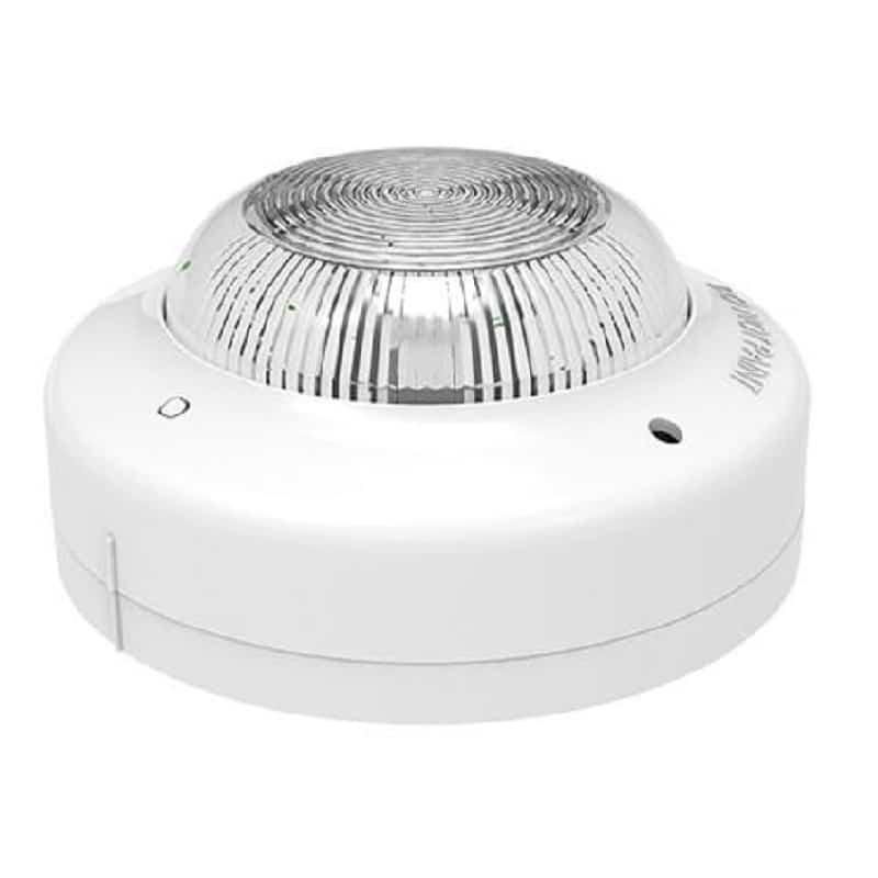 Addressable Remote Indicator  - clear lens, white case (non  EN54-23 compliant)