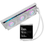ASUS ROG Strix LC IV 360 ARGB LCD White Edition Processor Liquid cooling kit 12 cm