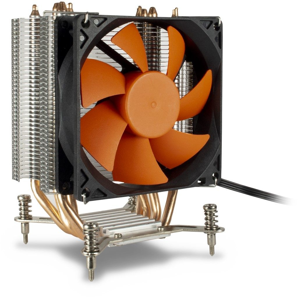 Image of Inter-Tech Argus SU-200B Processor Cooler 9.2 cm Black, Stainless...