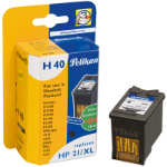 Pelikan 4101631/H40 Printhead cartridge black high-capacity, 475 pages ISO/IEC 19752 15ml (replaces HP 21XL) for HP DeskJet F 4135/3910/OfficeJet J 3600/OfficeJet J 5500/OfficeJet 4315