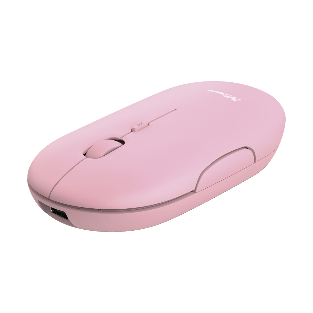 Trust Puck mouse Office Ambidextrous RF Wireless + Bluetooth Optical 1