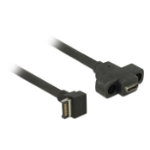 DeLOCK 85326 USB-kabel USB 3.2 Gen 2 (3.1 Gen 2) 0,45 m USB A USB C Zwart