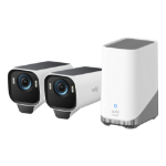 Eufy eufyCam S3 Pro 2-Cam Kit Bullet IP security camera Outdoor 3840 x 2160 pixels Wall