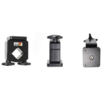 Brodit Pipe Mount with mounting plate Active holder Black