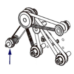 Zebra Kit Intermediate Pulley & Platen Pulley