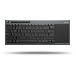 Rapoo K2600 keyboard RF Wireless QWERTY UK English Black, Grey
