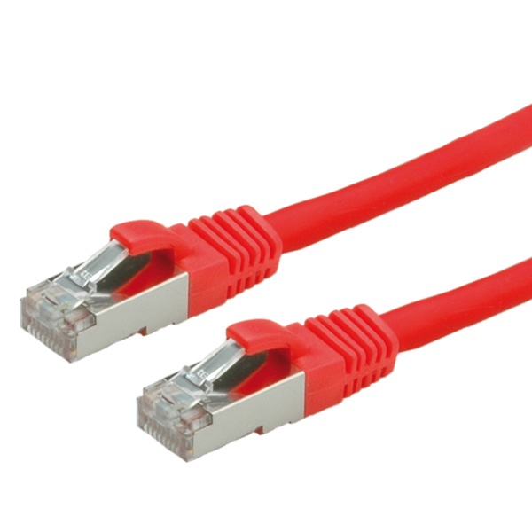 Value S/FTP Patch Cord Cat.6, halogen-free, black, 1m