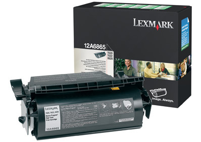 Lexmark 12A6865 Toner cartridge black return program, 30K pages ISO/IEC 19752 for Lexmark T 620