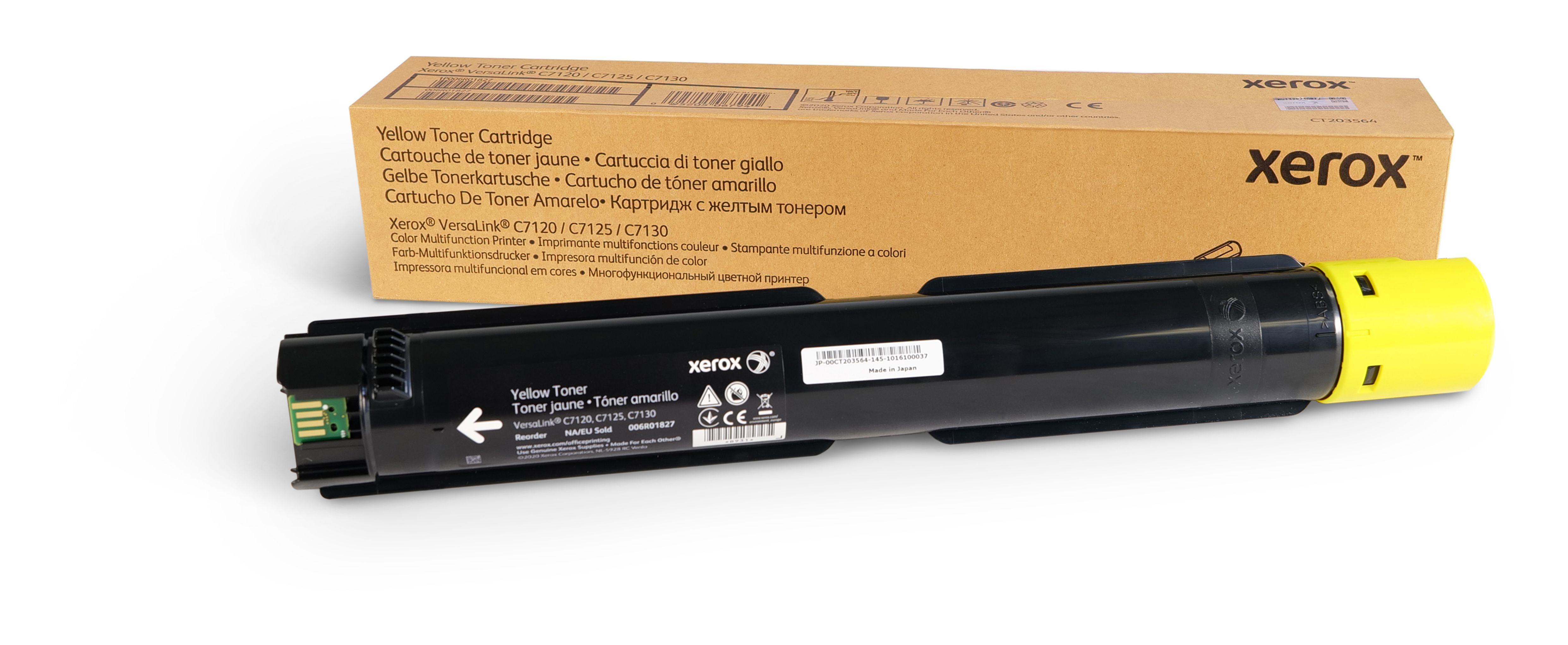 Image of Xerox 006R01827 Toner-kit yellow, 18.5K pages ISO/IEC 19752 for...