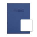 Rhino 9 x 7 Exercise Book 80 Page Dark Blue B (Pack of 10)