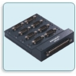 Moxa DB62(M) - 8 x DB9(M) RS-232 Connection Box seriële switch box