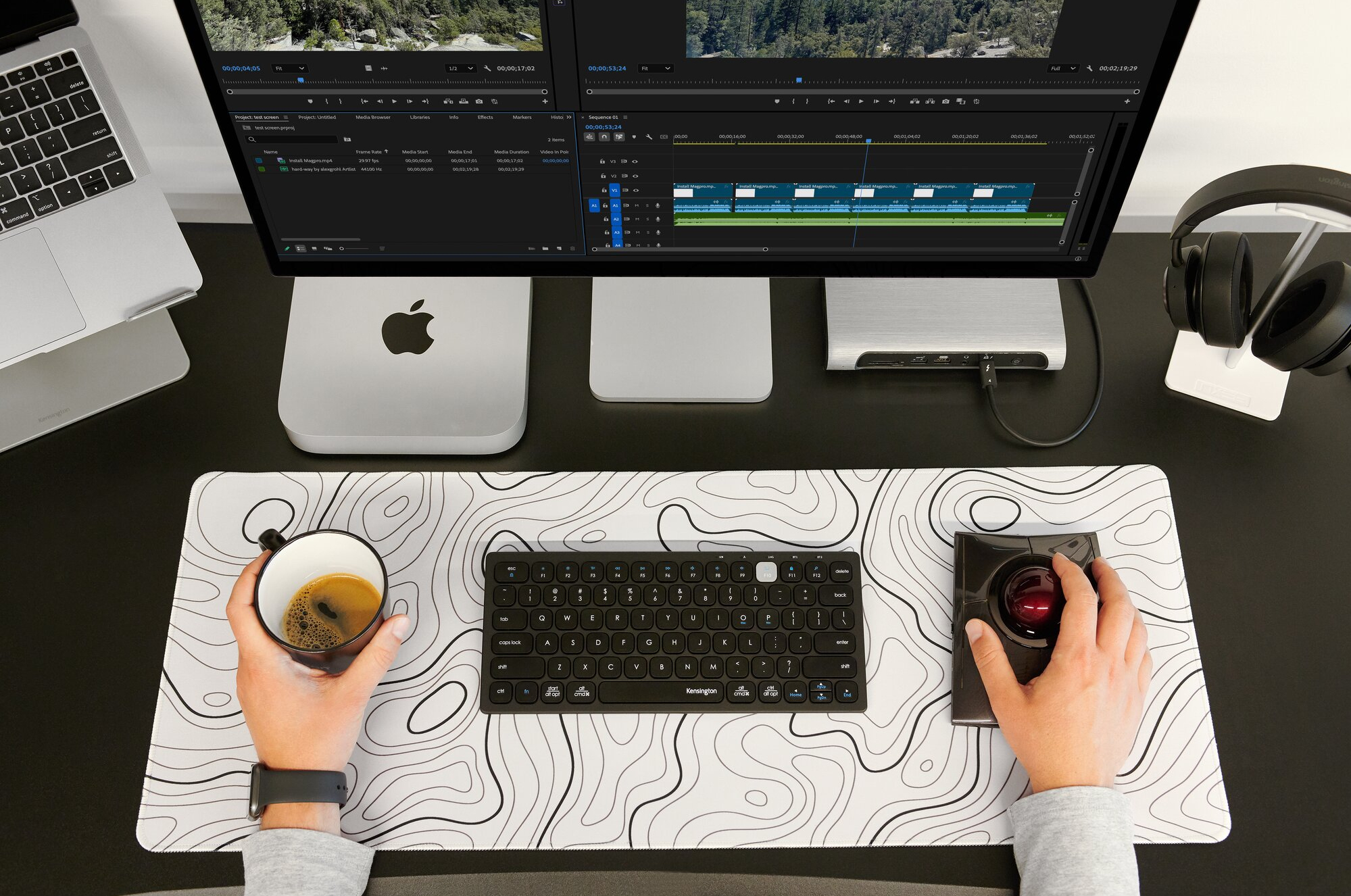 Kensington Multi-Device Dual Wireless Compact Keyboard