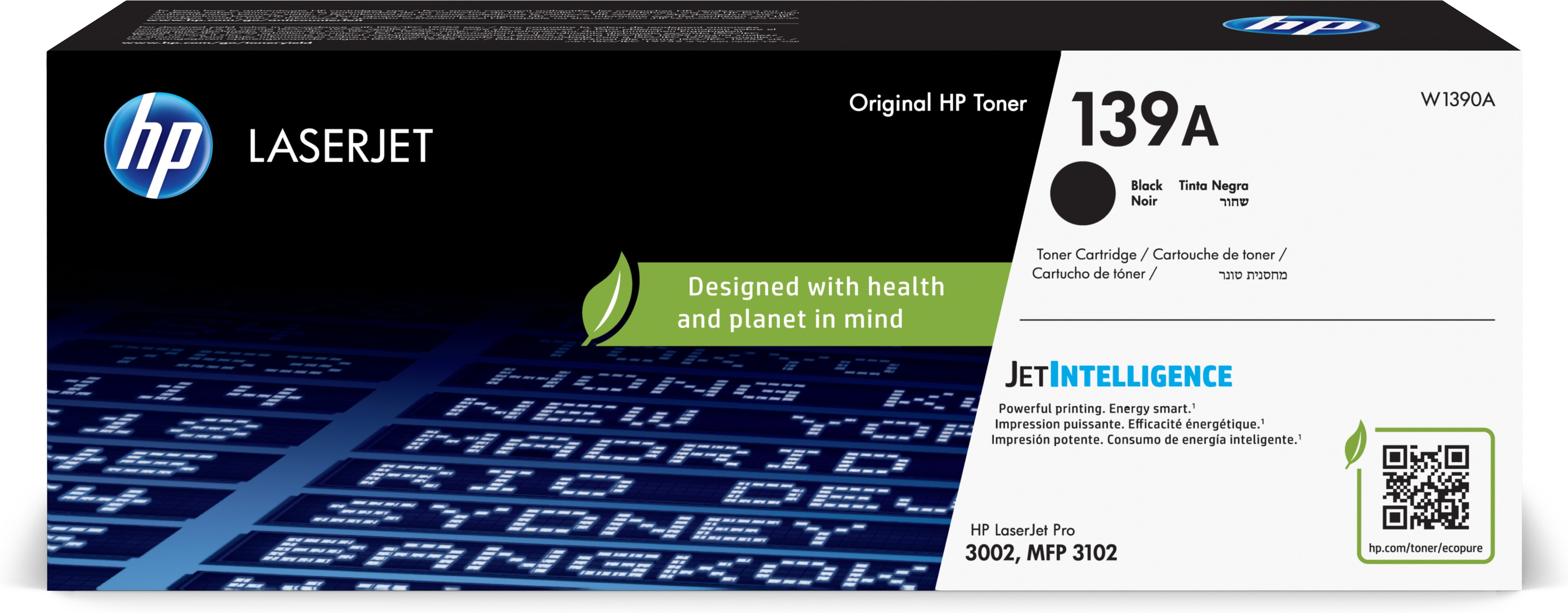 Image of HP W1390A/139A Toner cartridge, 1.5K pages ISO/IEC 19752 for HP...
