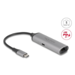 DeLOCK 81591 interface hub USB Type-C Anthracite, Black