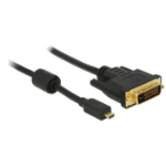 DeLOCK 83585 video cable adapter 1 m Micro-HDMI DVI-D Black