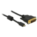 DeLOCK 83586 video cable adapter 2 m Micro-HDMI DVI-D Black