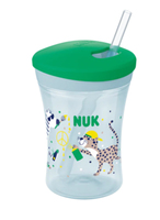 Image of NUK Action Cup 230ml - Single - 0.23 L - Green - Polypropylene -...