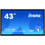 iiyama ProLite TF4338MSC-B2AG computer monitor 109.2 cm (43") 1920 x 1080 pixels Full HD LED Touchscreen Kiosk Black