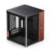 Jonsbo TK-0 BLACK computer case Black, Wood