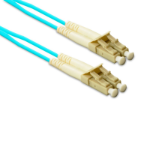 eNet Components LC2-OM4-50M-ENC InfiniBand/fibre optic cable 1968.5" (50 m) LC Aqua color