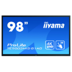 iiyama ProLite TE9803MIS-B1AG computer monitor 2.48 m (97.5") 3840 x 2160 pixels 4K Ultra HD LED Touchscreen Multi-user Black